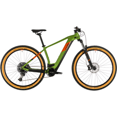 Mountain Bike eléctrica CUBE REACTION HYBRID EX 500 29" Verde/Naranja 2020 0